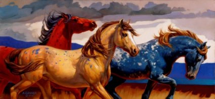 Carousel Horses III
